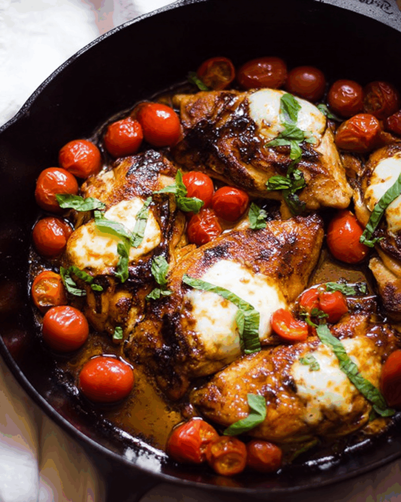 Balsamic Glazed Chicken with Vegetables 2