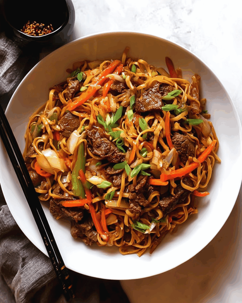 Beef Chow Mein 3