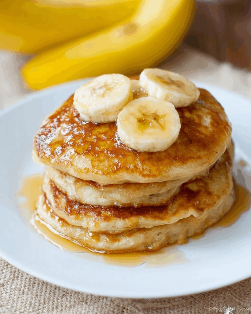 Brown Sugar Banana Pancakes 2