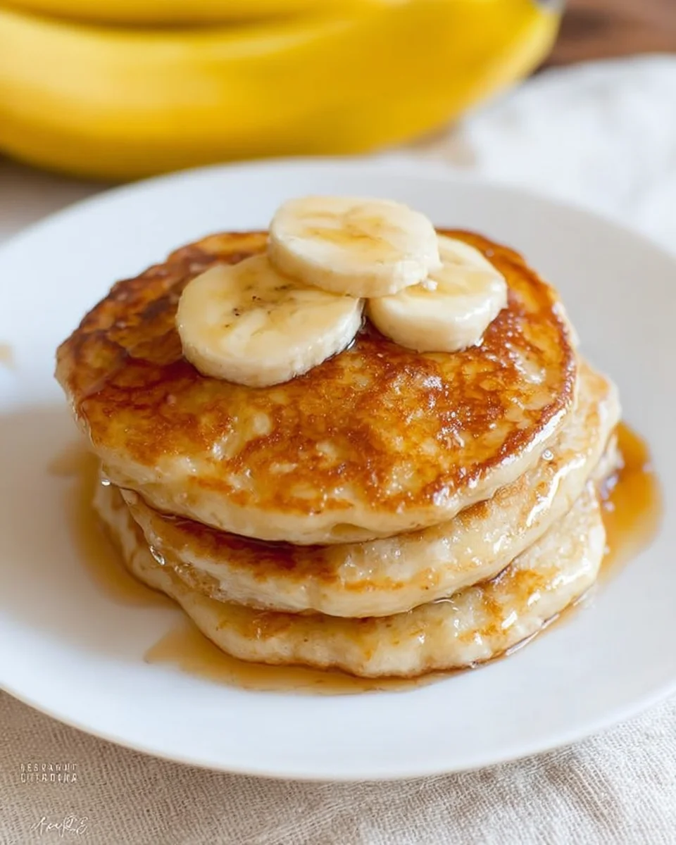 Brown Sugar Banana Pancakes that Everyone Will Love!