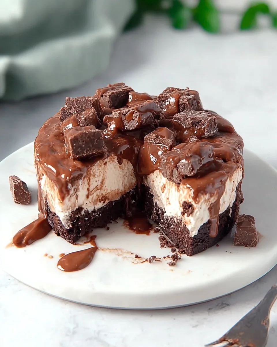 Chocolate Brownie Ice Cream Cake: A Delightful Recipe!