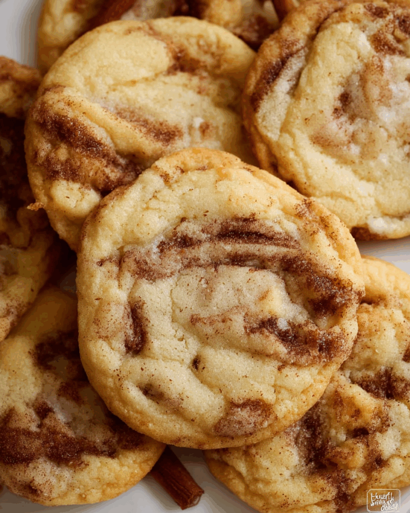 Cinnamon Roll Sugar Cookies