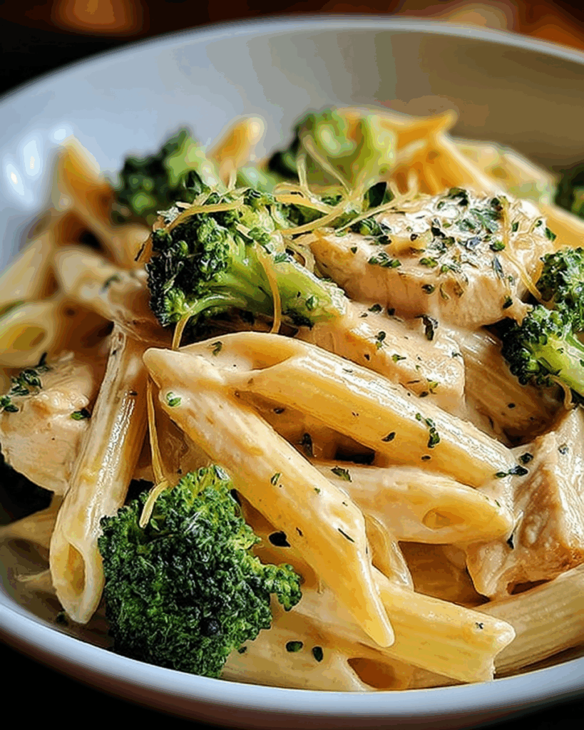 Creamy Broccoli and Chicken Penne 2