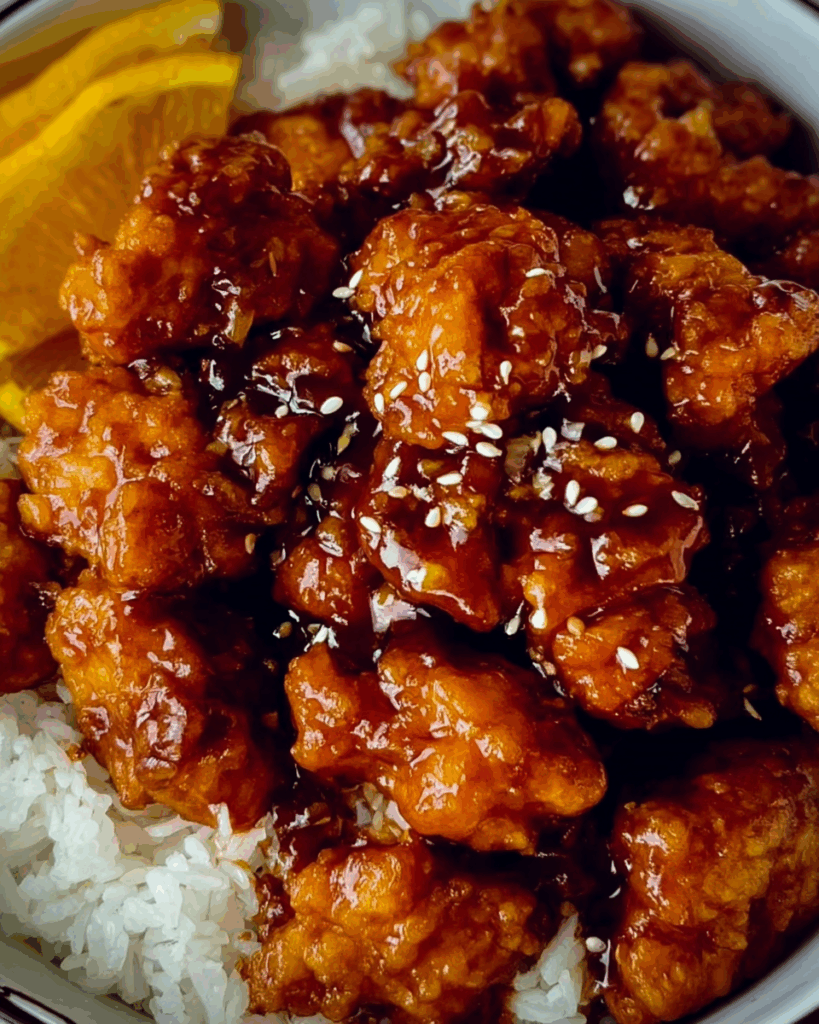 Crispy Orange Chicken 3