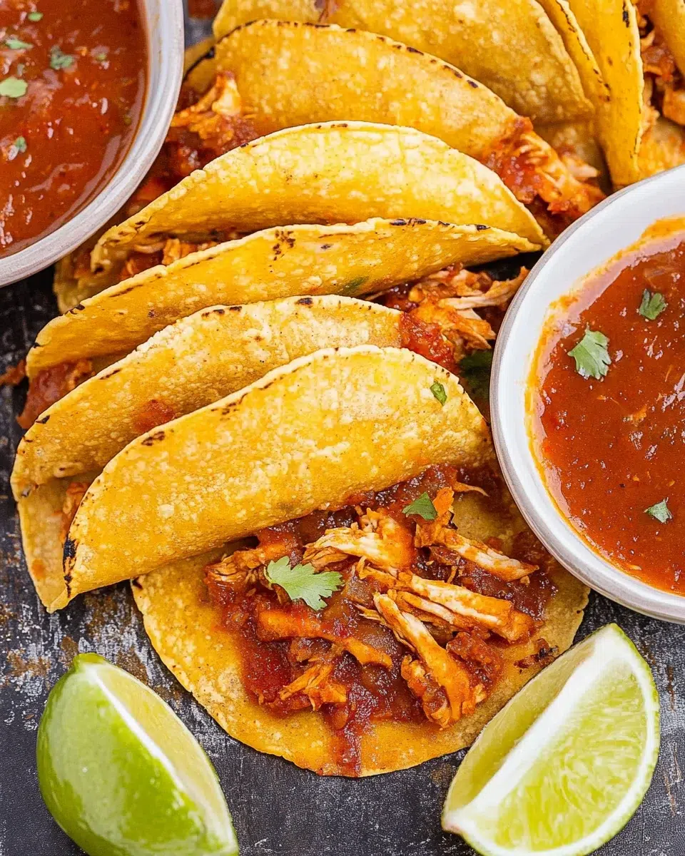 Crispy Shredded Chicken Tacos: Your New Favorite Recipe!