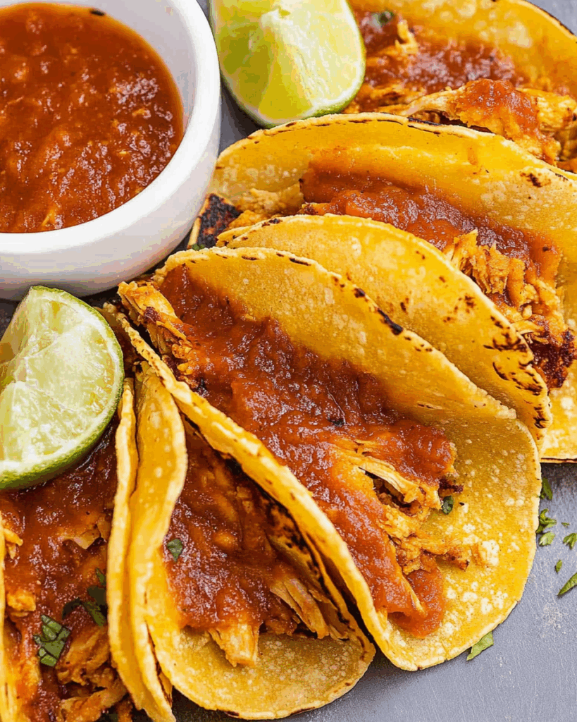 Crispy Shredded Chicken Tacos 2 1