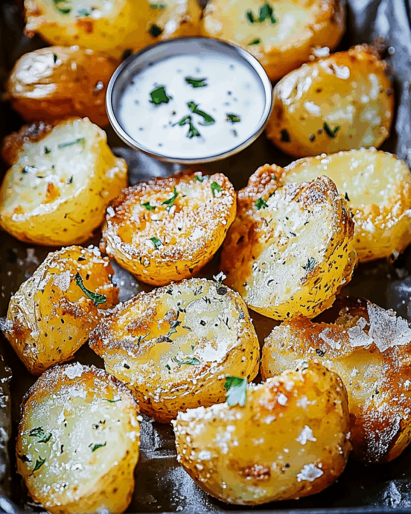 Crispy Smashed Potatoes