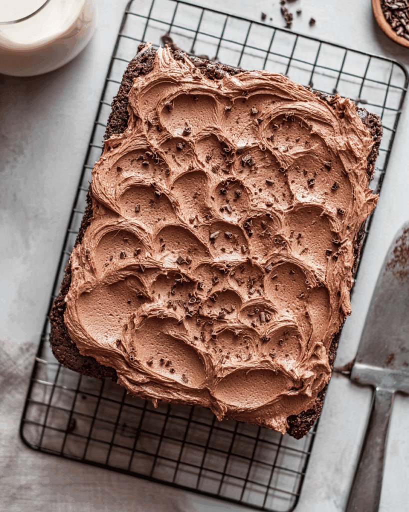 Decadent Chocolate Mousse Cake 2