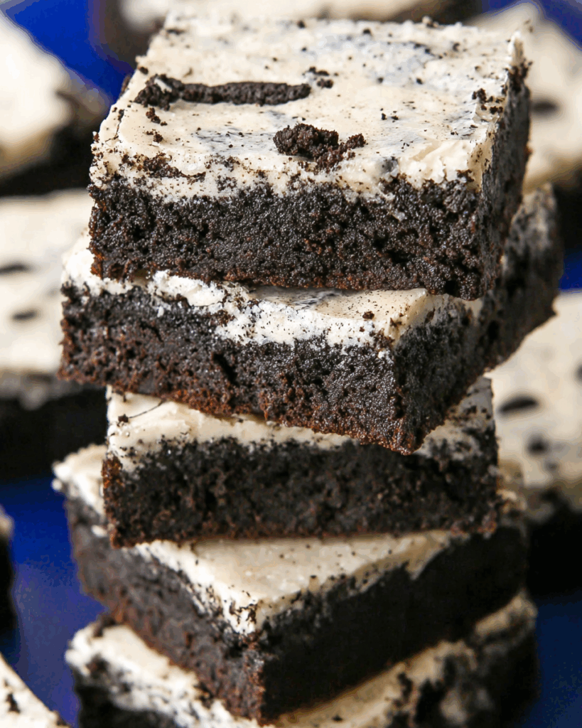 Fudgy Cookies and Cream Brownies 2