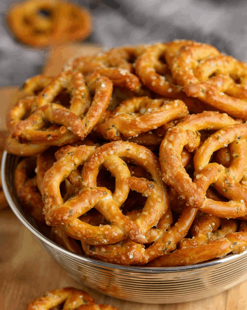 Garlic Ranch Pretzels 1