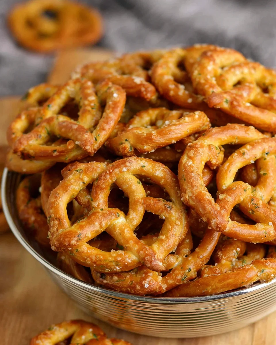 Garlic Ranch Pretzels: Easy Recipe for Flavorful Snacking