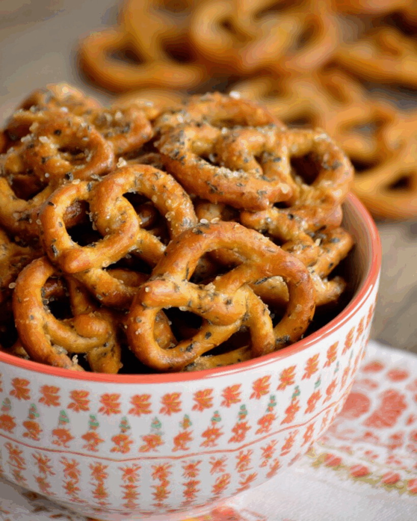Garlic Ranch Pretzels