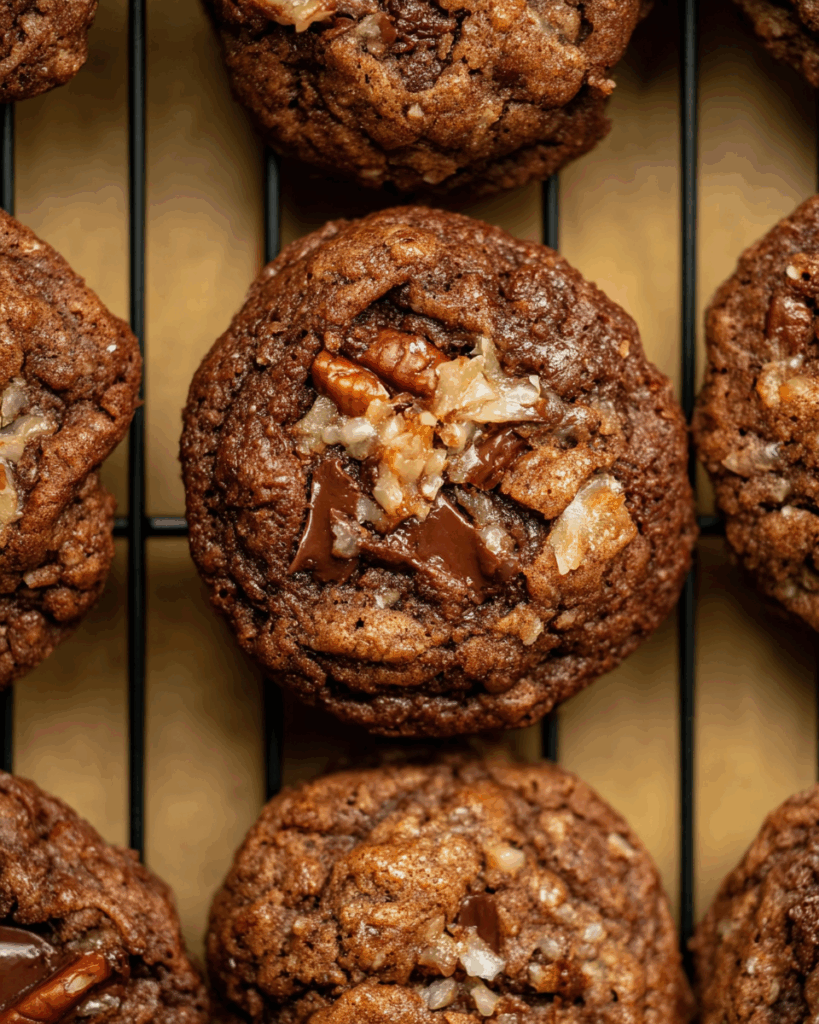 German Chocolate Cookies 3