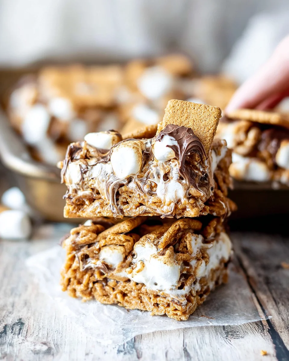 Golden Graham S'mores Treats: An Easy Delight to Make!