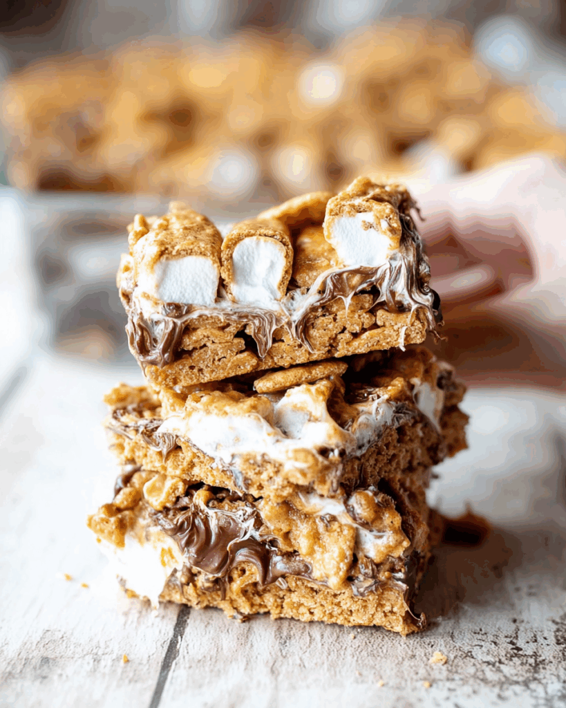 Golden Graham Smores Treats 2