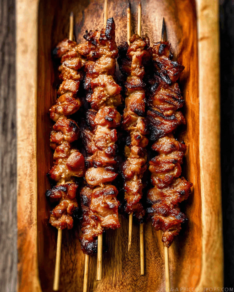 Grilled Chicken Skewers with Peanut Sauce 3