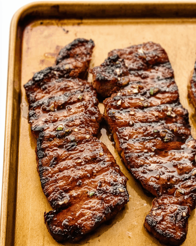 Grilled Garlic Herb Steak 2
