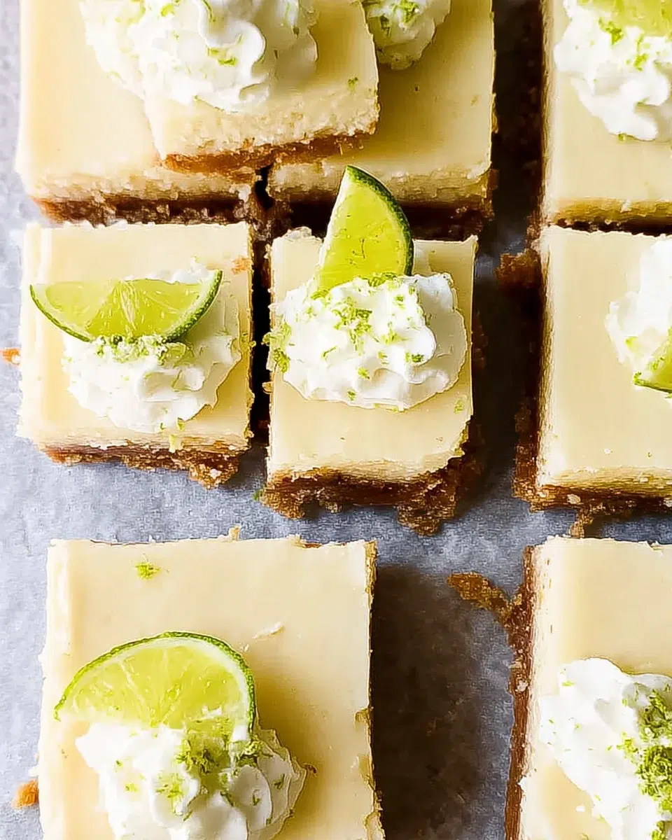 Key Lime Bars: Effortlessly Make Your Tastebuds Sing!