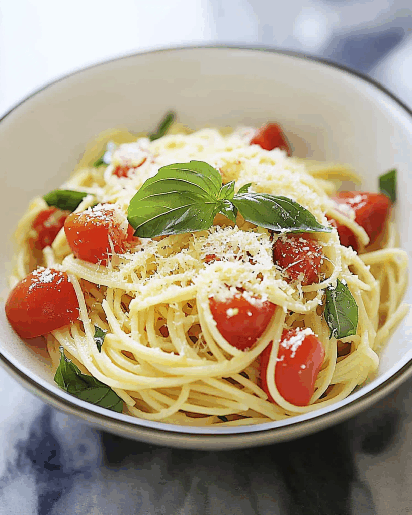 Lemon Basil Spaghetti 2