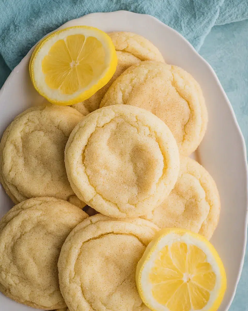 Lemon Sugar Cookies: Irresistibly Soft and Tangy Delight