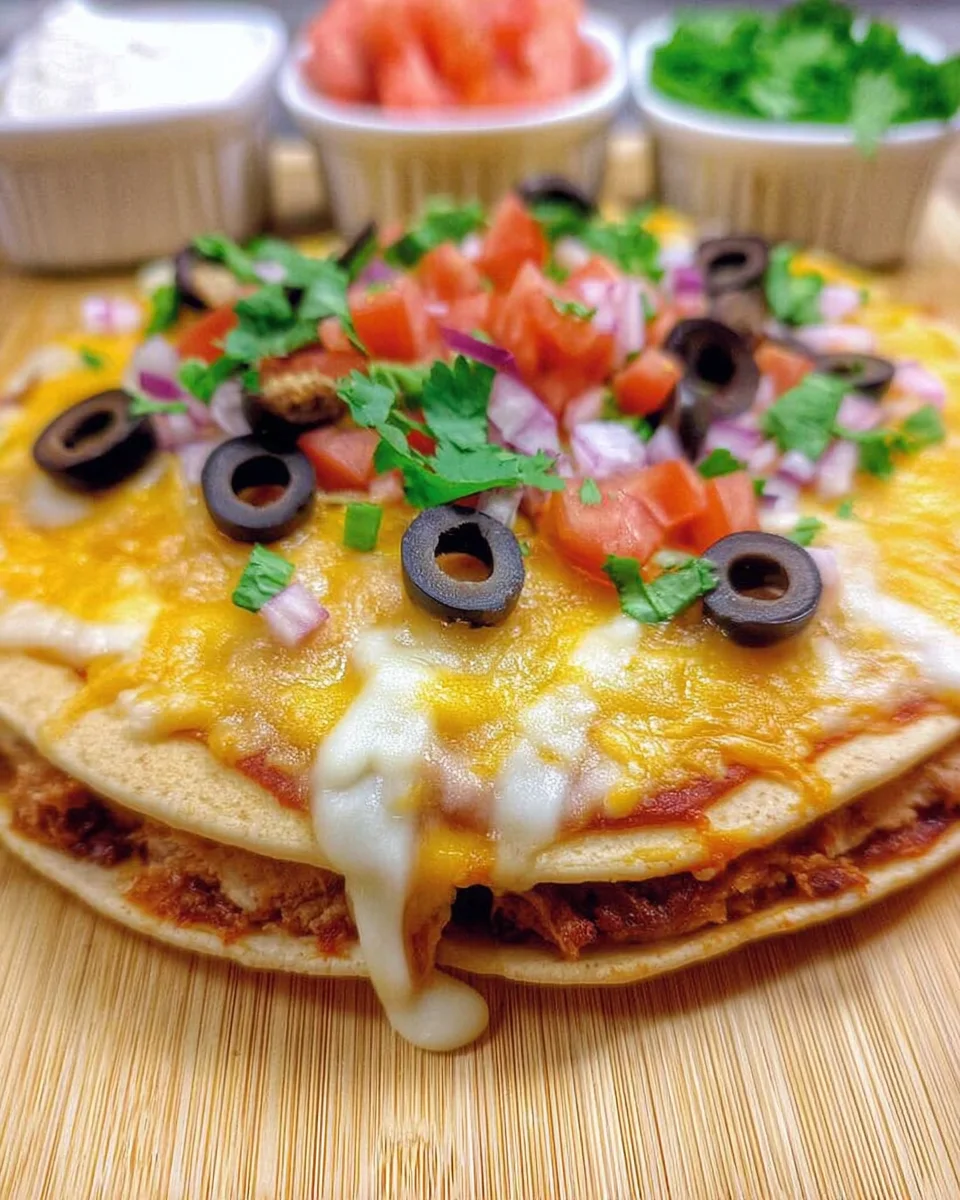 Mexican Pizza Delight: A Taste of Twisted Tradition