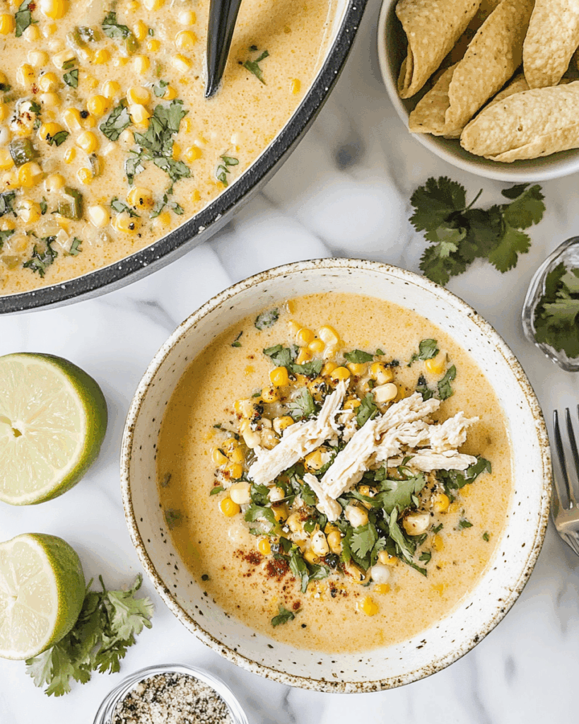 Mexican Street Corn Soup 2