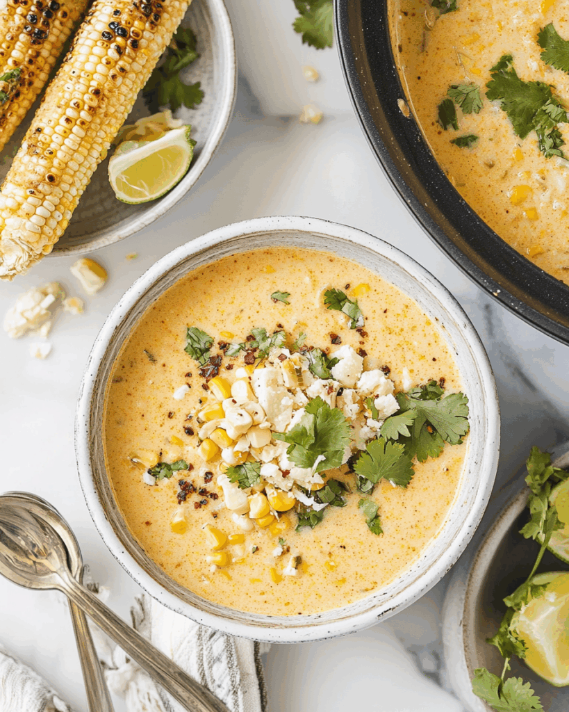 Mexican Street Corn Soup