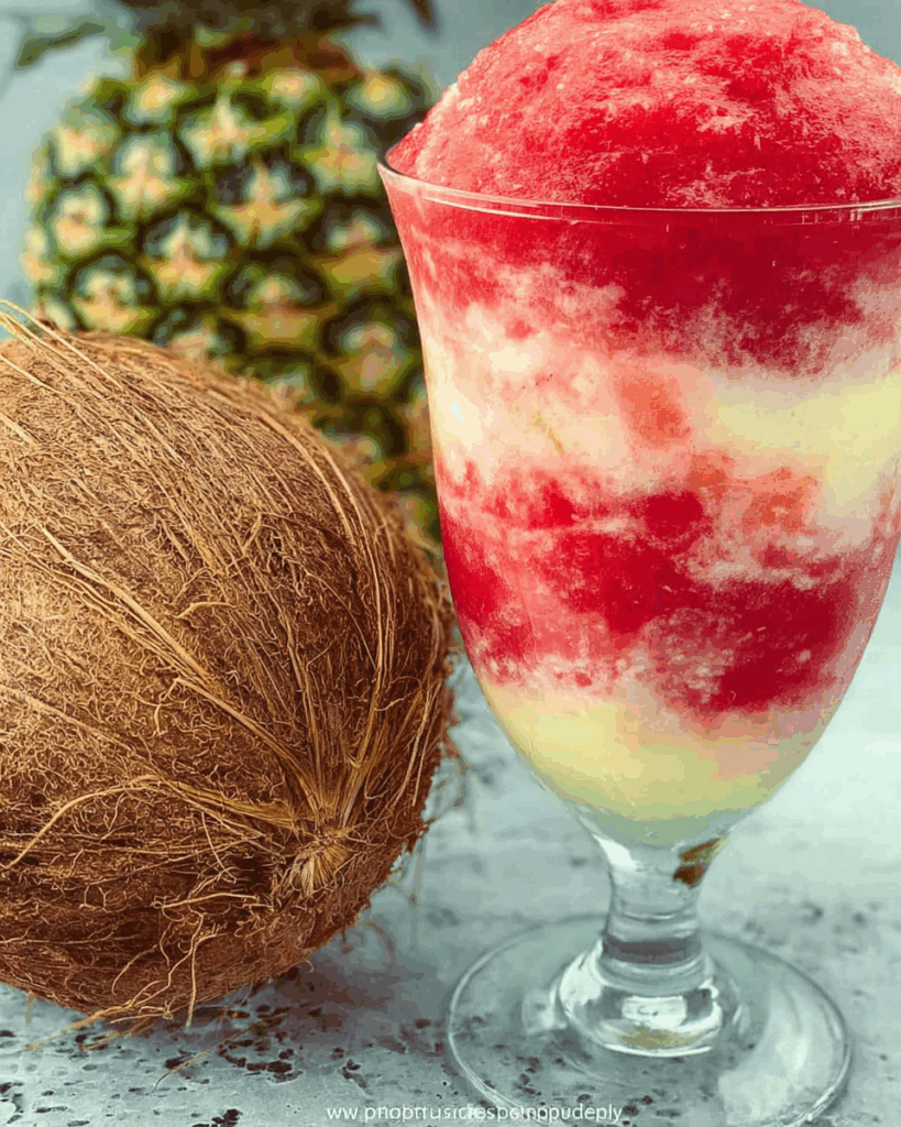 Miami Vice Frozen Cocktail 2