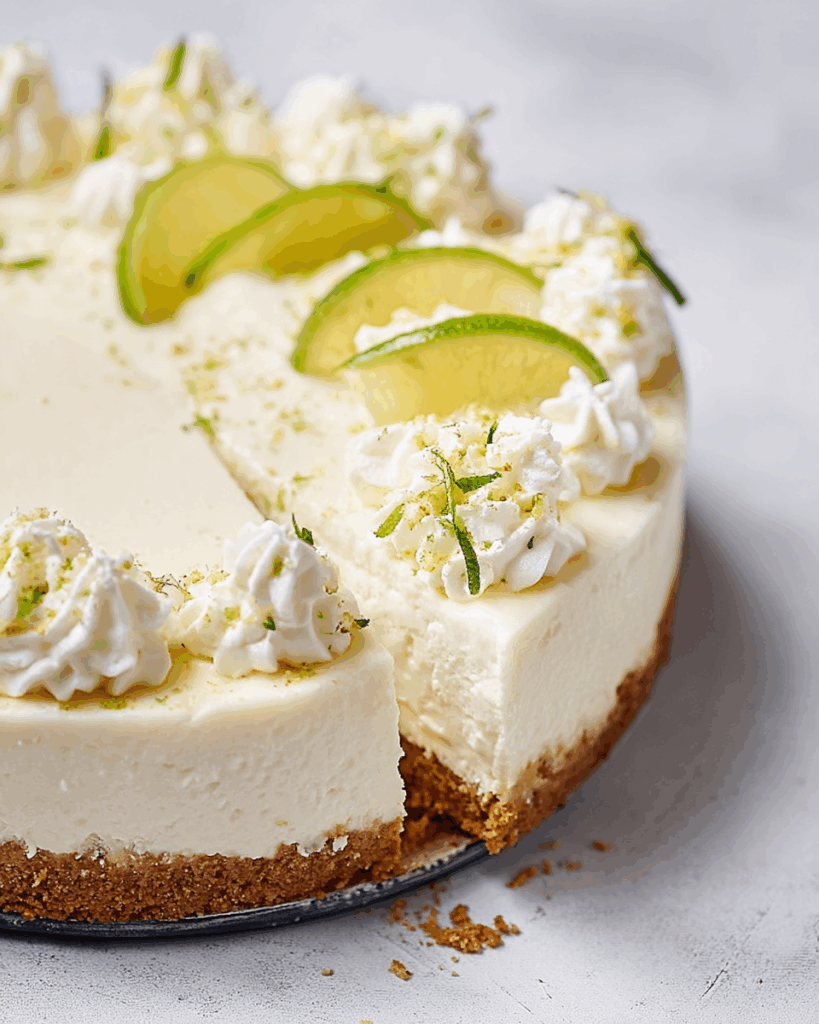 No Bake Key Lime Cheesecake 2
