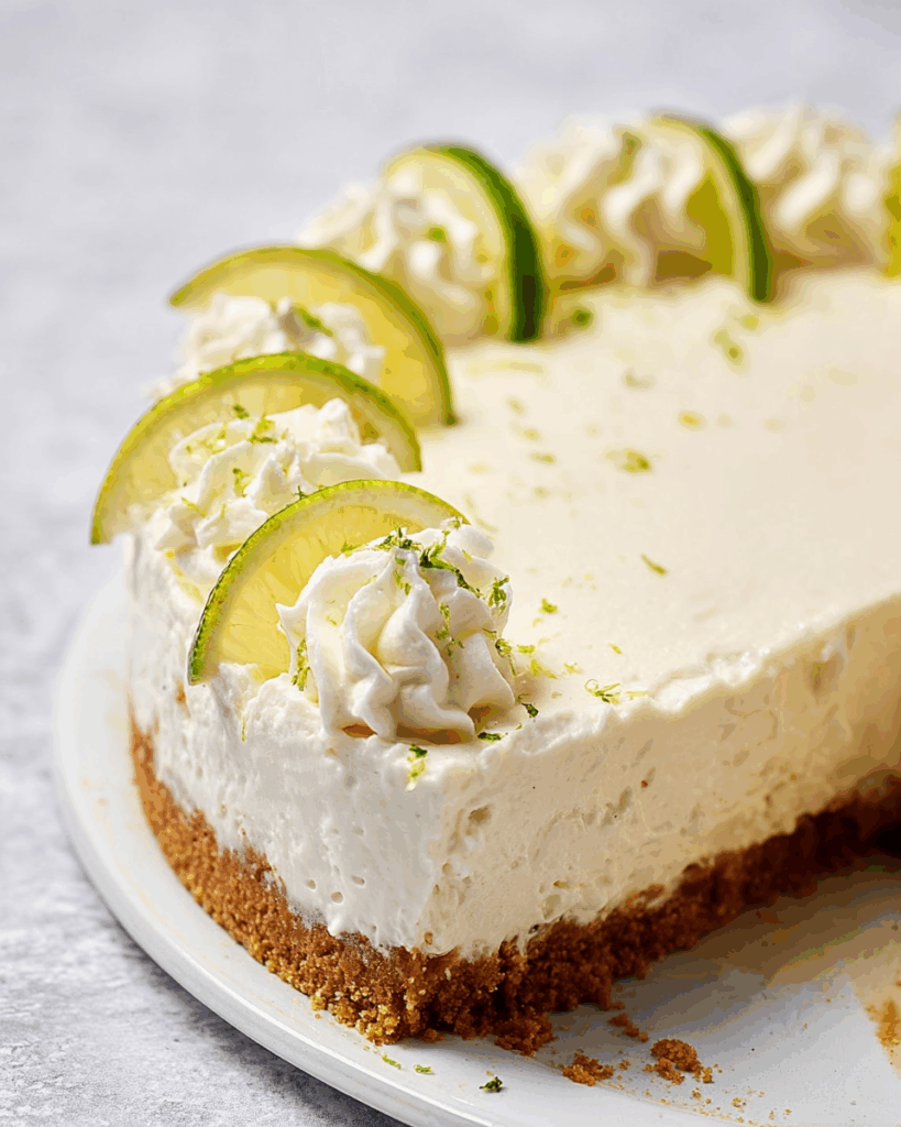 No Bake Key Lime Cheesecake 3