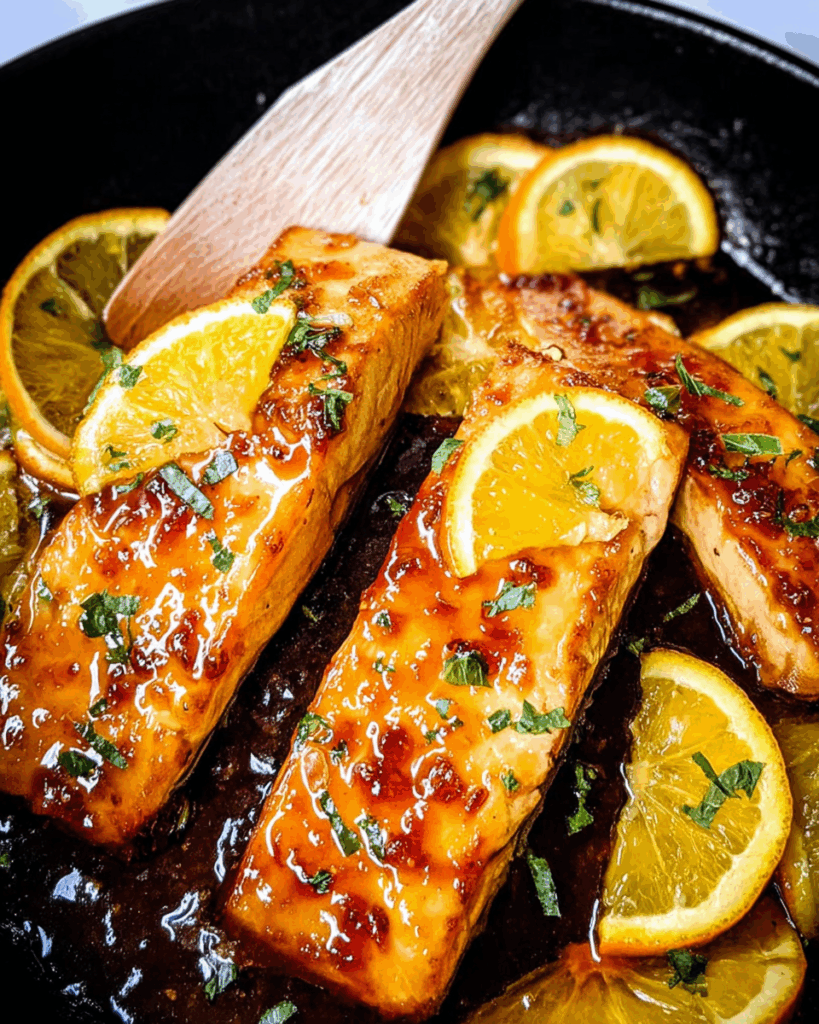 Orange Glazed Salmon 2