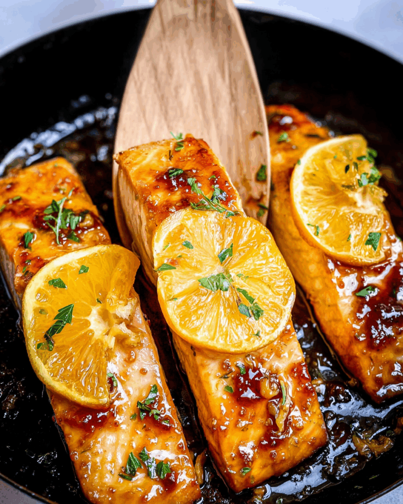Orange Glazed Salmon 3
