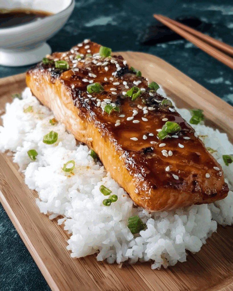 Orange Teriyaki Salmon 2