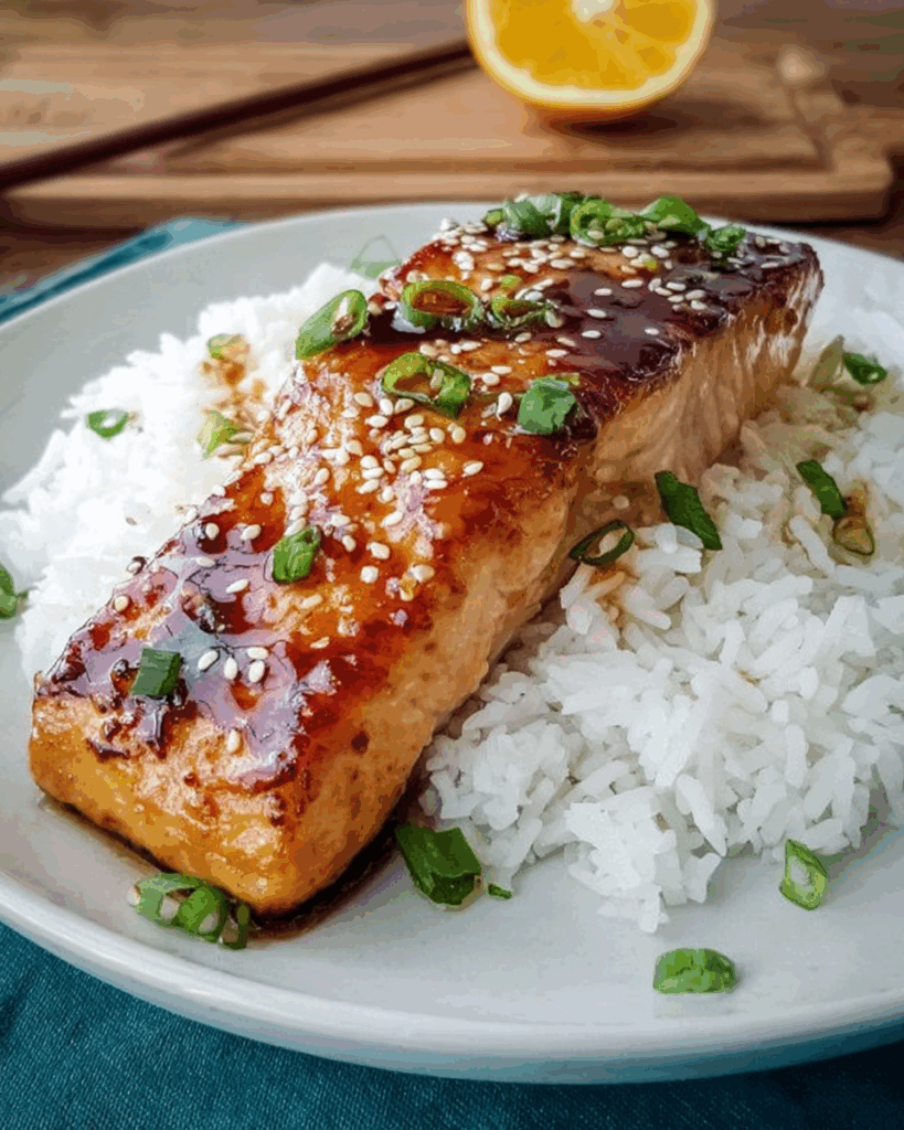 Orange Teriyaki Salmon 3