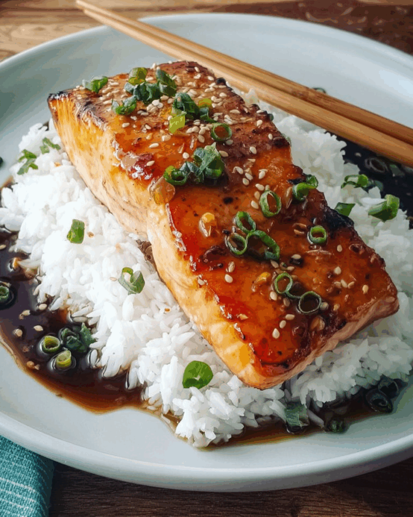 Orange Teriyaki Salmon