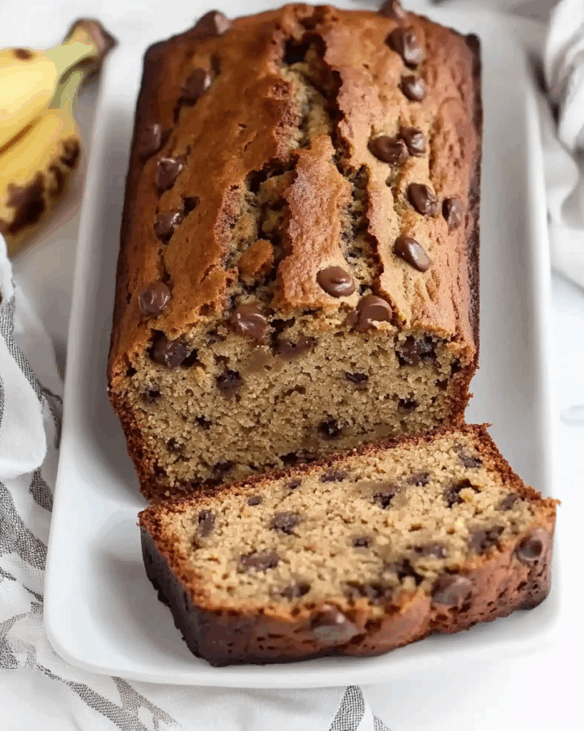 Peanut Butter Banana Bread 3 1