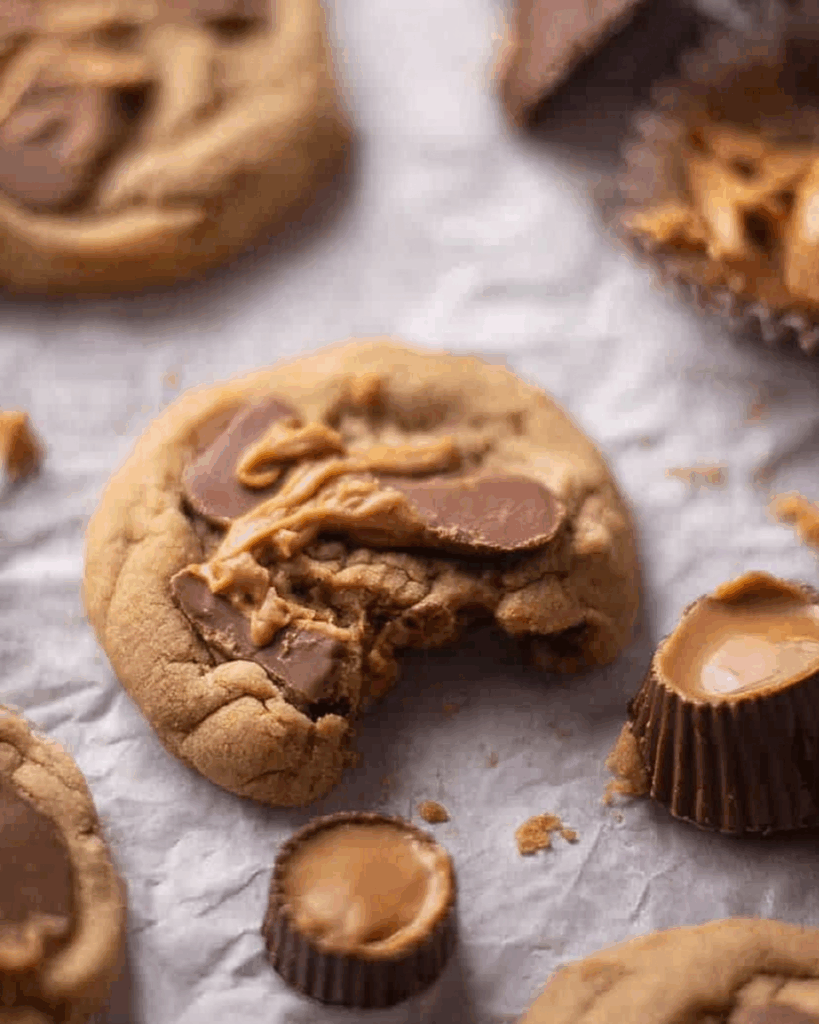 Peanut Butter Reeses Cookies 2