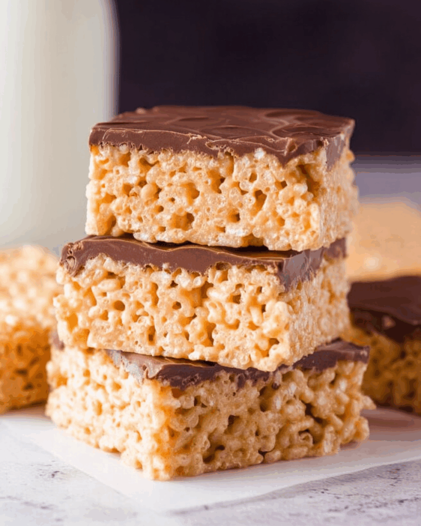 Peanut Butter Rice Krispie Treats 3