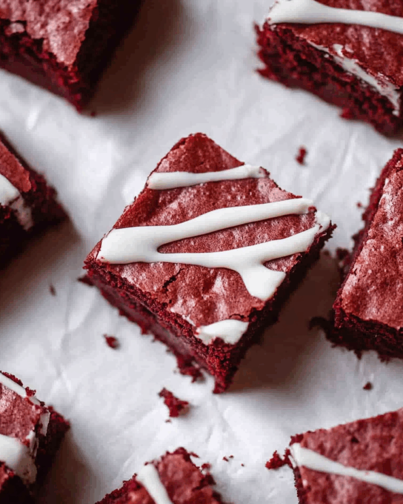 Red Velvet Brownies 3