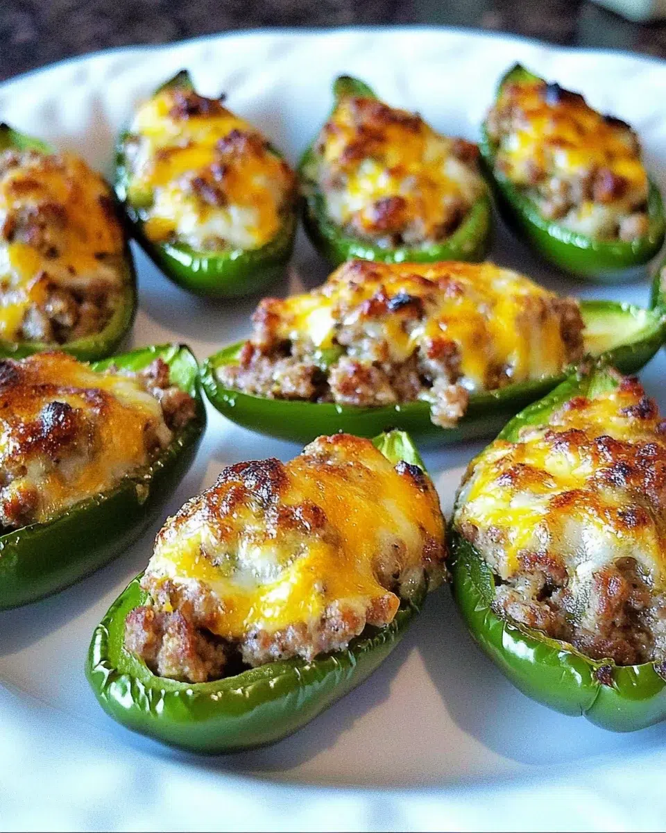 Sausage-Stuffed Jalapeños: A Tasty, Easy Recipe!