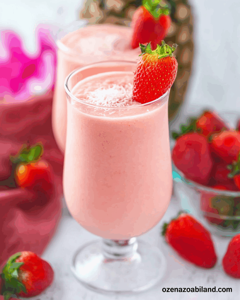 Strawberry Colada Smoothie 1
