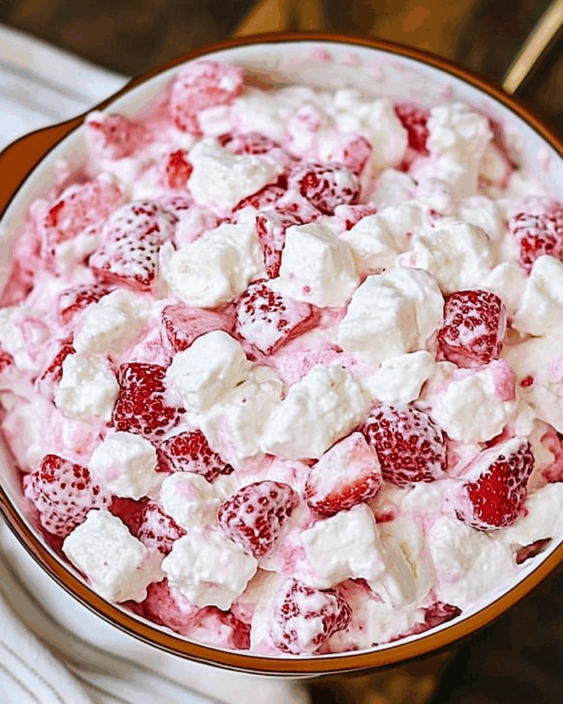 Strawberry Shortcake Fluff Salad 2