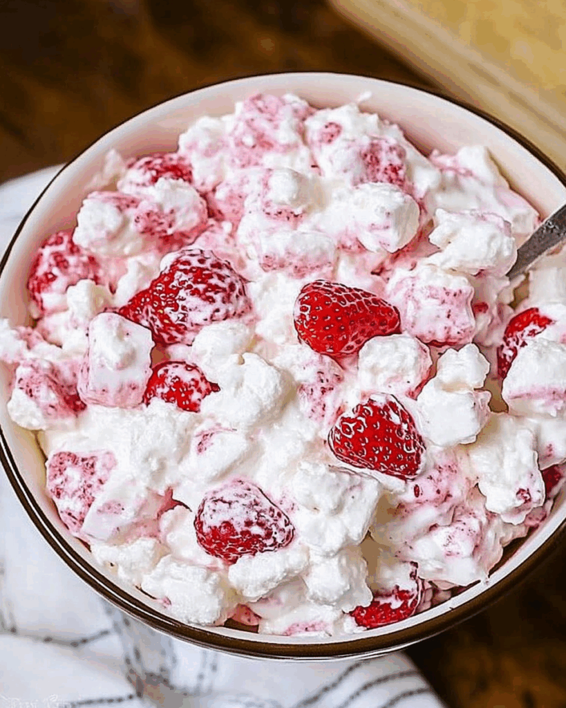 Strawberry Shortcake Fluff Salad 3