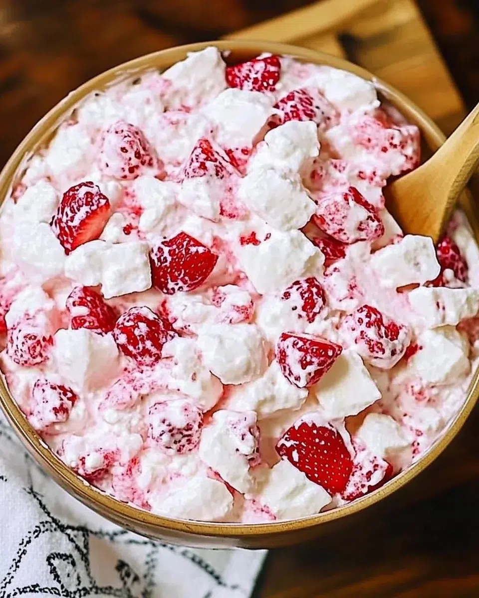 Strawberry Shortcake Fluff Salad: A Light Delight!
