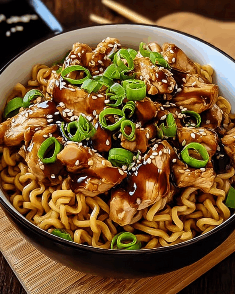Teriyaki Chicken Noodles 3