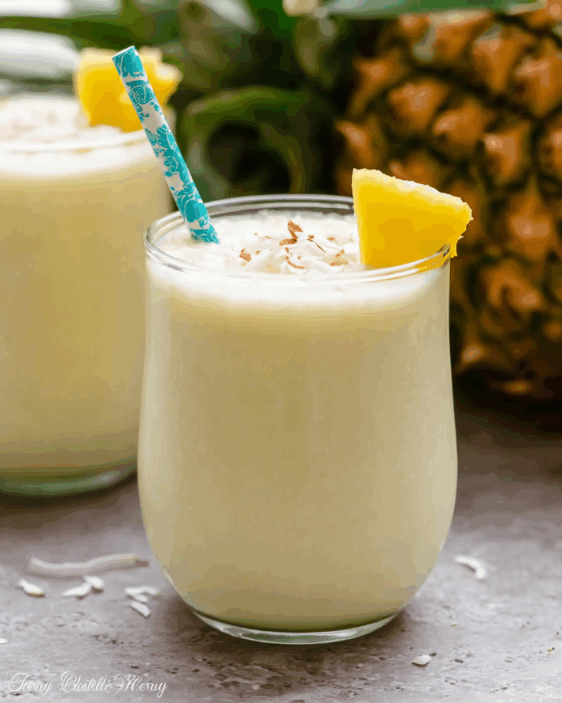 Tropical Pineapple Coconut Smoothie 2