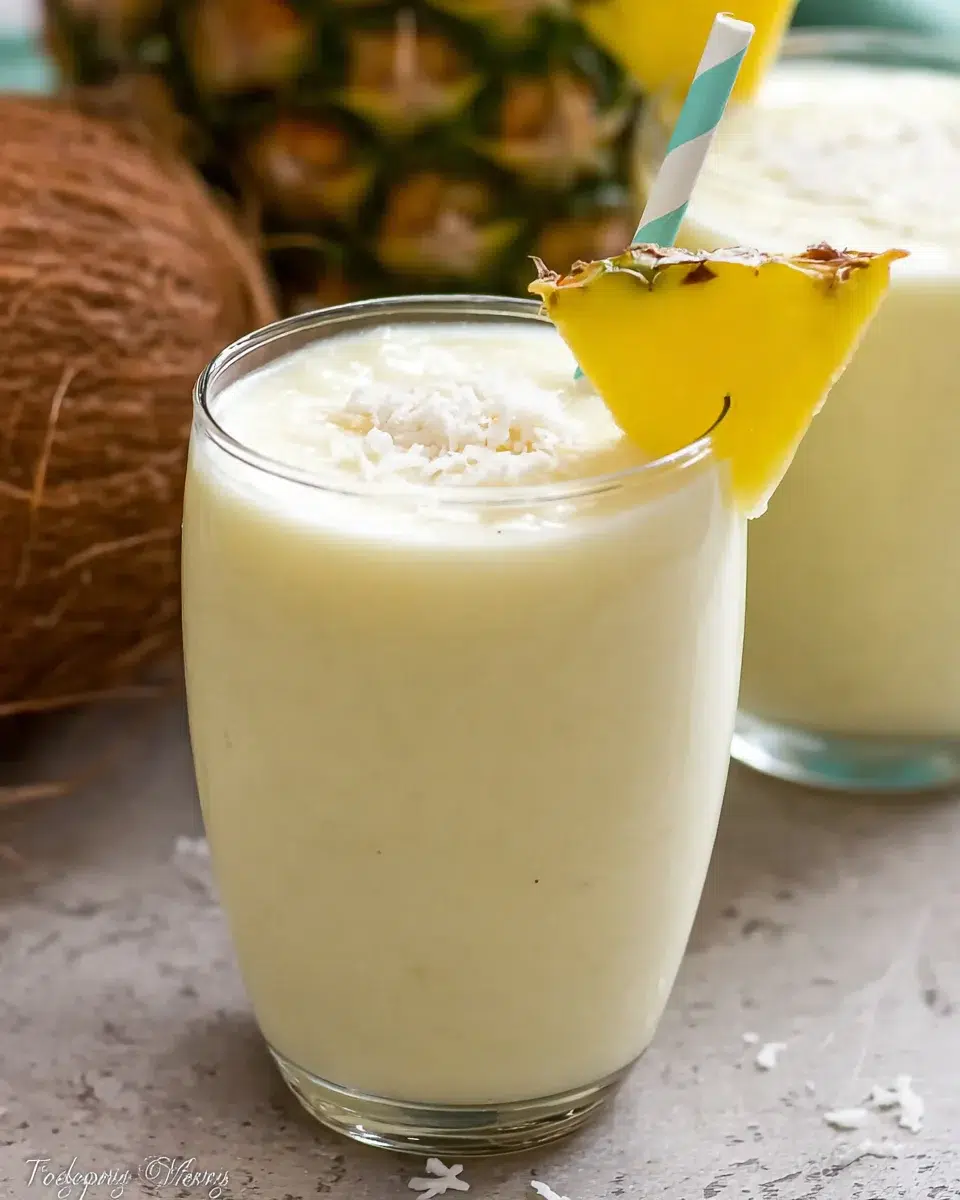 Tropical Pineapple Coconut Smoothie: A Refreshing Delight!