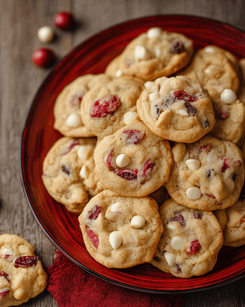 White Chocolate Cranberry Cookies 3