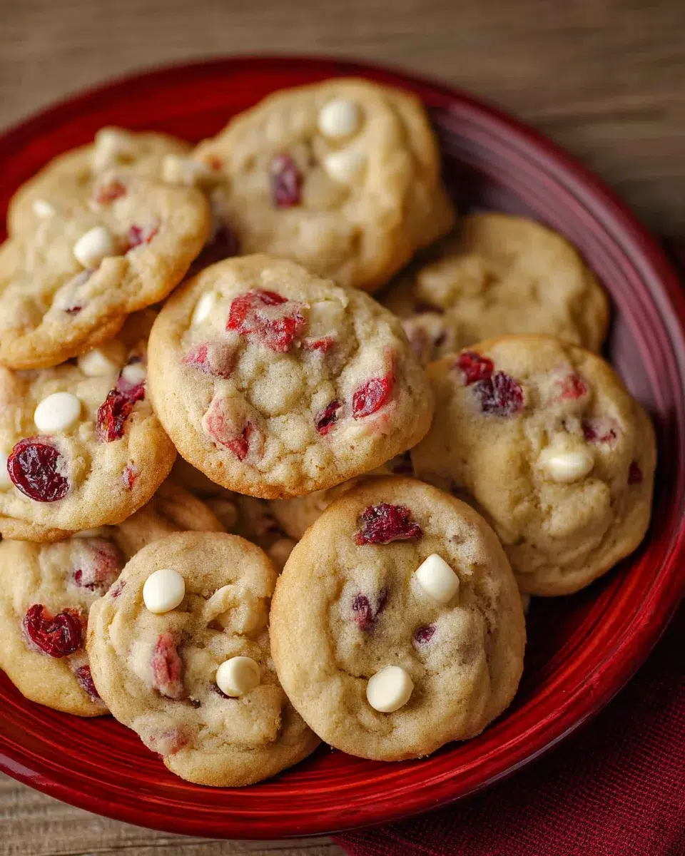 White Chocolate Cranberry Cookies are a must-try!