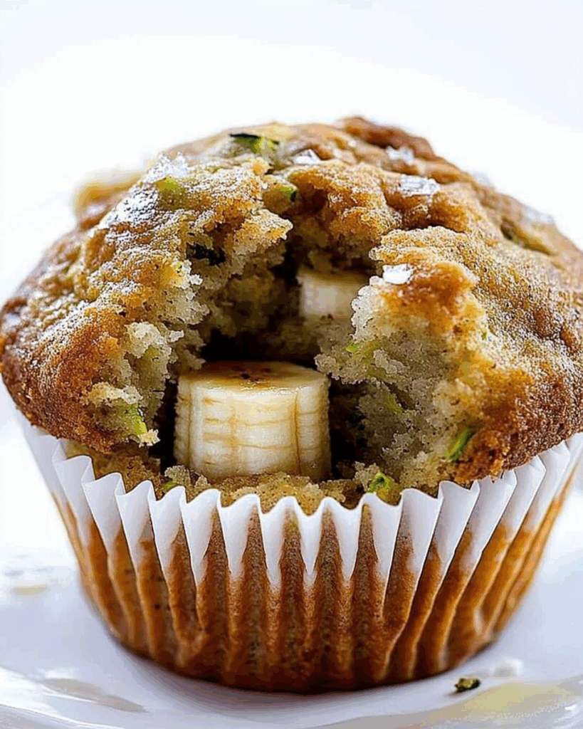 Banana Zucchini Muffins 2